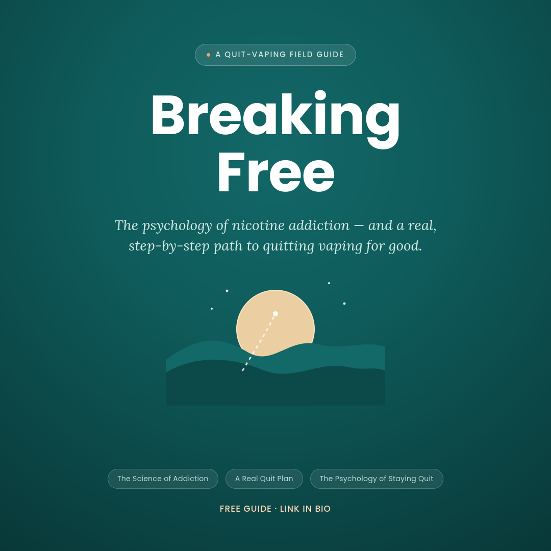 Breaking-Free Quit Vaping Guide!